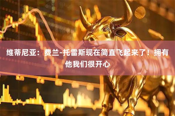 维蒂尼亚：费兰-托雷斯现在简直飞起来了！拥有他我们很开心